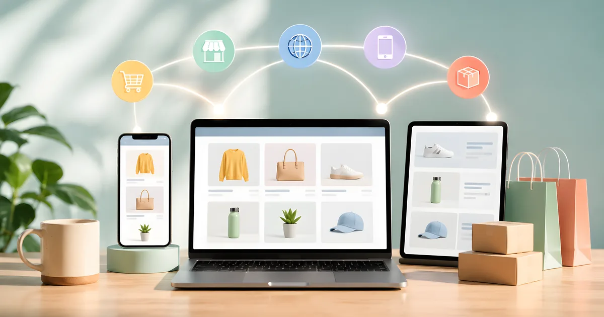 Multichannel-Verkauf: Bestand & Bestellungen über Plattformen synchronisieren