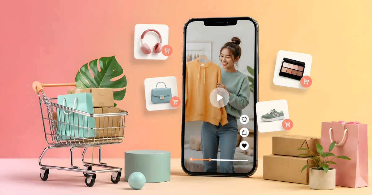Shoppable Content: Beiträge und Videos in direkte Verkäufe verwandeln